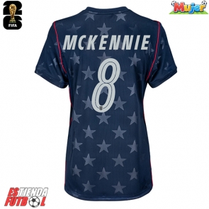 Estados Unidos Weston McKennie #8 Segunda Equipación Mujer Mundial 2026 Manga Corta